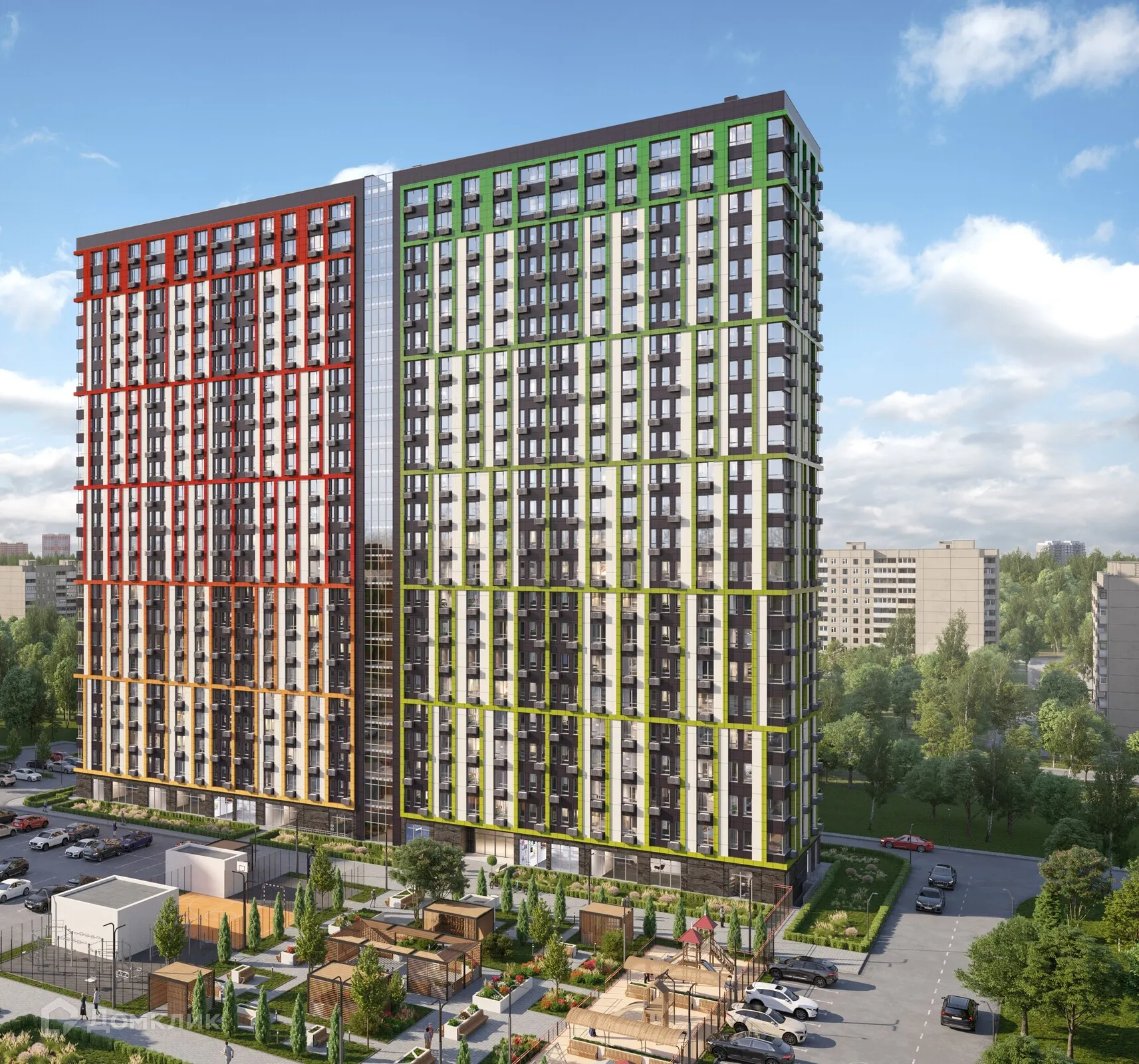 Планировка 2-комнатной квартиры 65.61 м² в ЖК ОМЕГА, г. Волгоград — фото 4