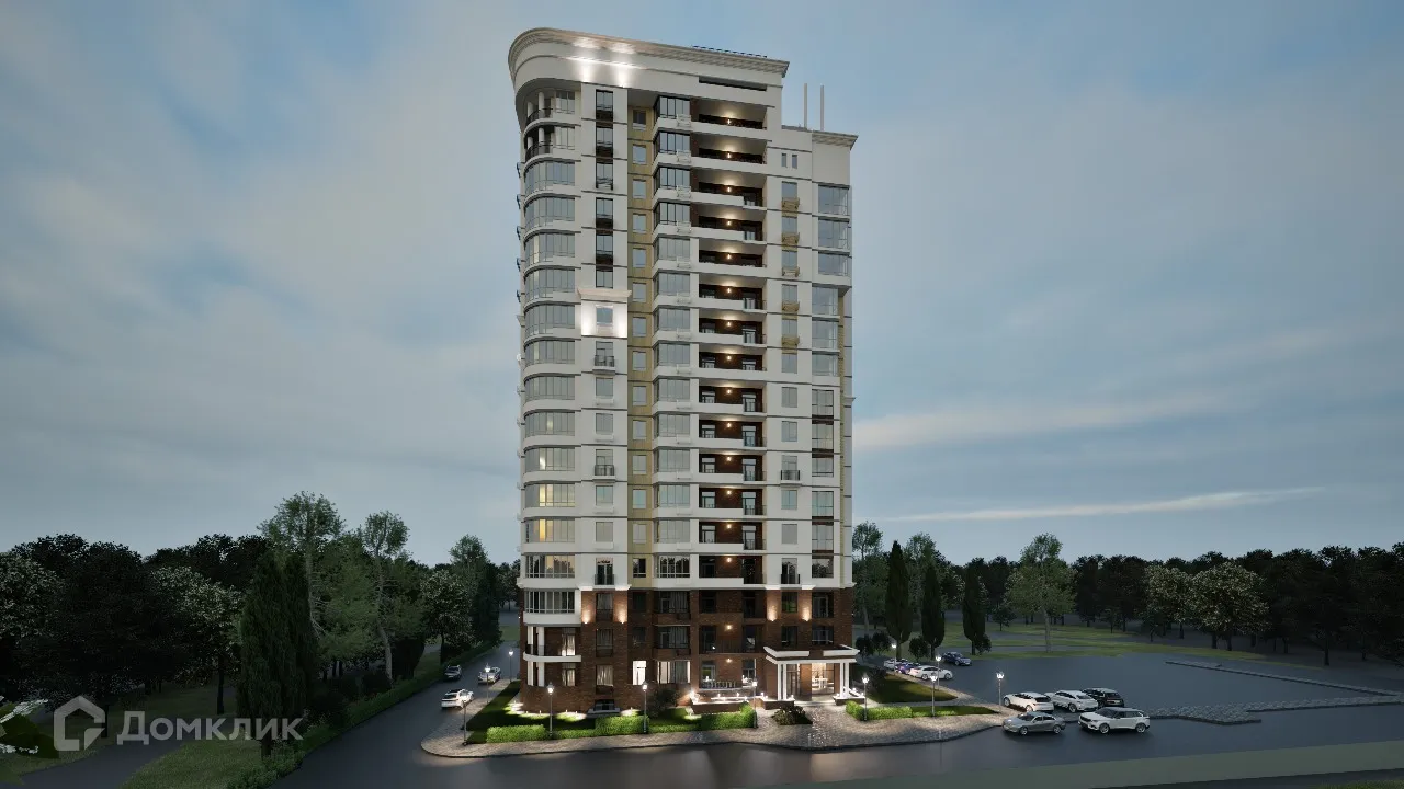 Планировка 2-комнатной квартиры 62.1 м² в ЖК Маяк на Двинской, г. Волгоград — фото 12