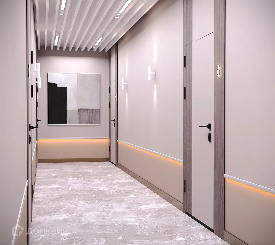 Планировка 2-комнатной квартиры 62.1 м² в ЖК Маяк на Двинской, г. Волгоград — фото 19