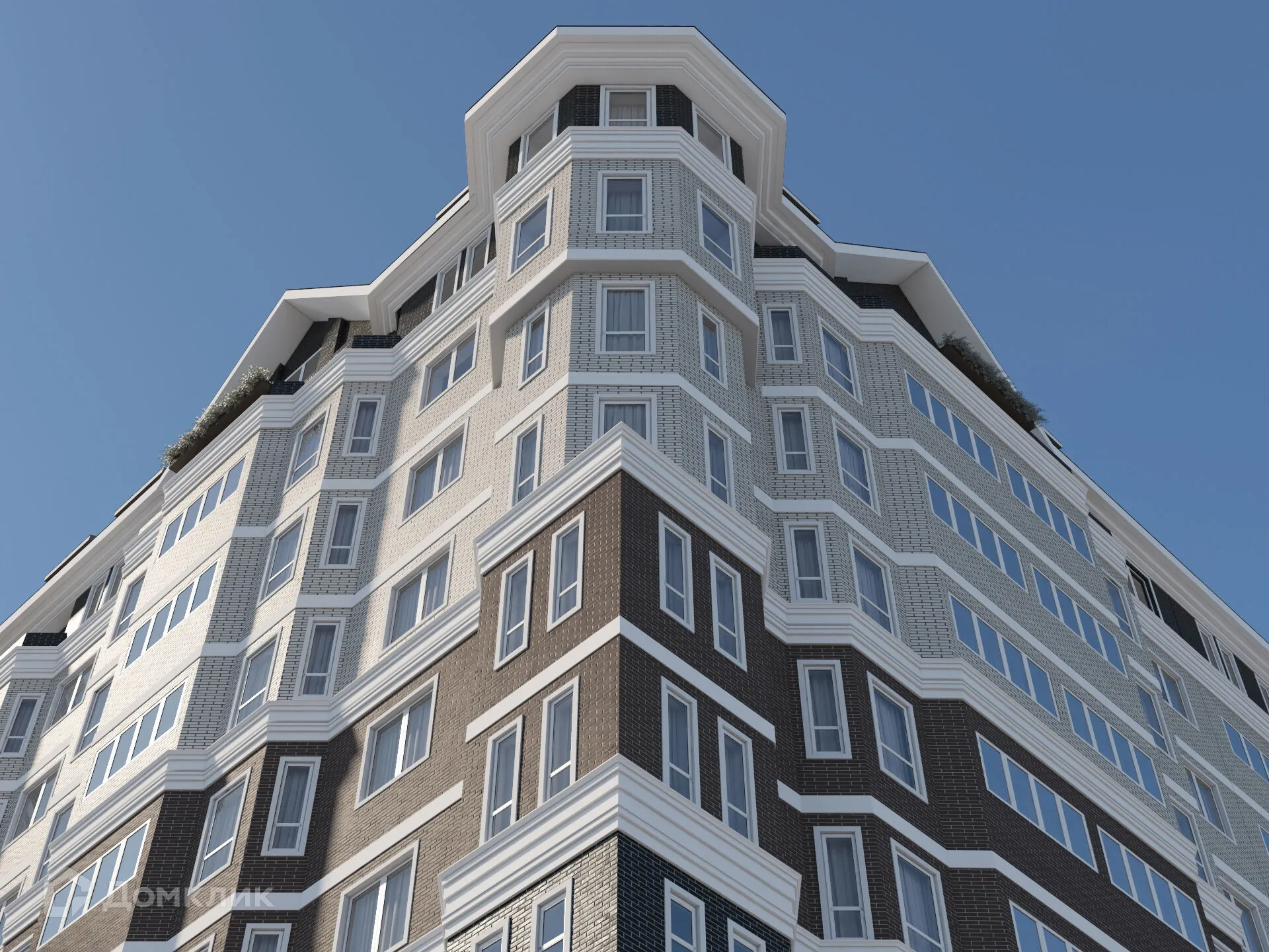 Планировка студии квартиры 64.92 м² в ЖК "Резиденция", г. Волгоград — фото 12