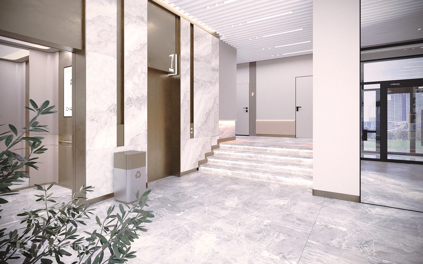 Планировка 2-комнатной квартиры 61.9 м² в ЖК Маяк на Двинской, г. Волгоград — фото 8