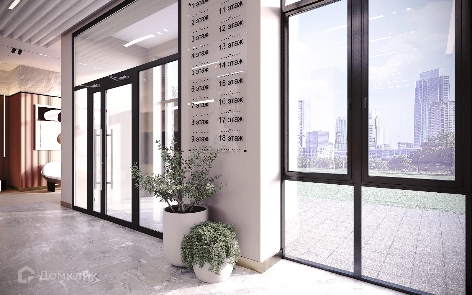 Планировка 2-комнатной квартиры 61.9 м² в ЖК Маяк на Двинской, г. Волгоград — фото 9