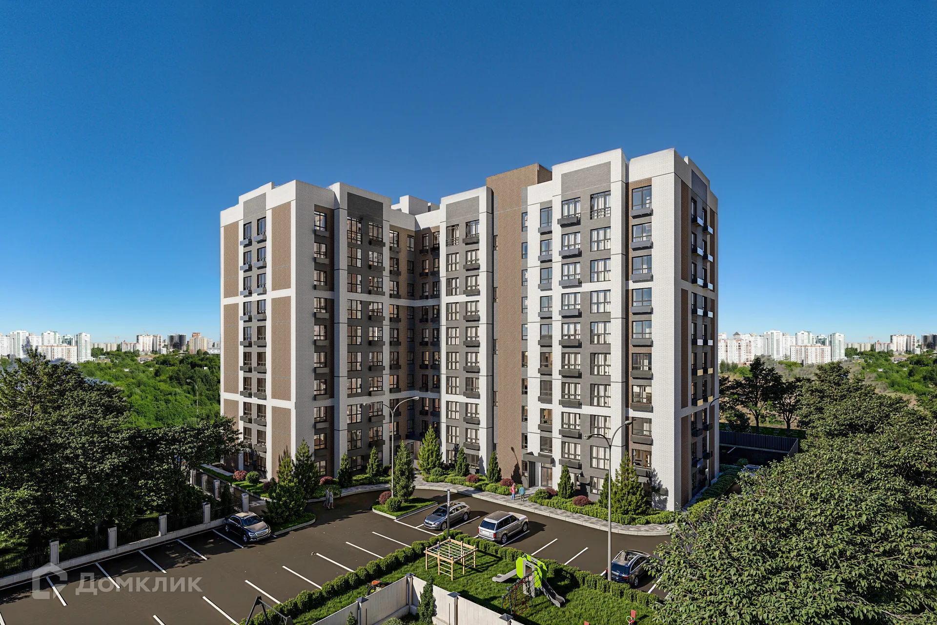 Планировка 3-комнатной квартиры 97.3 м² в ЖК Клубный дом на Жукова, г. Волгоград — фото 16