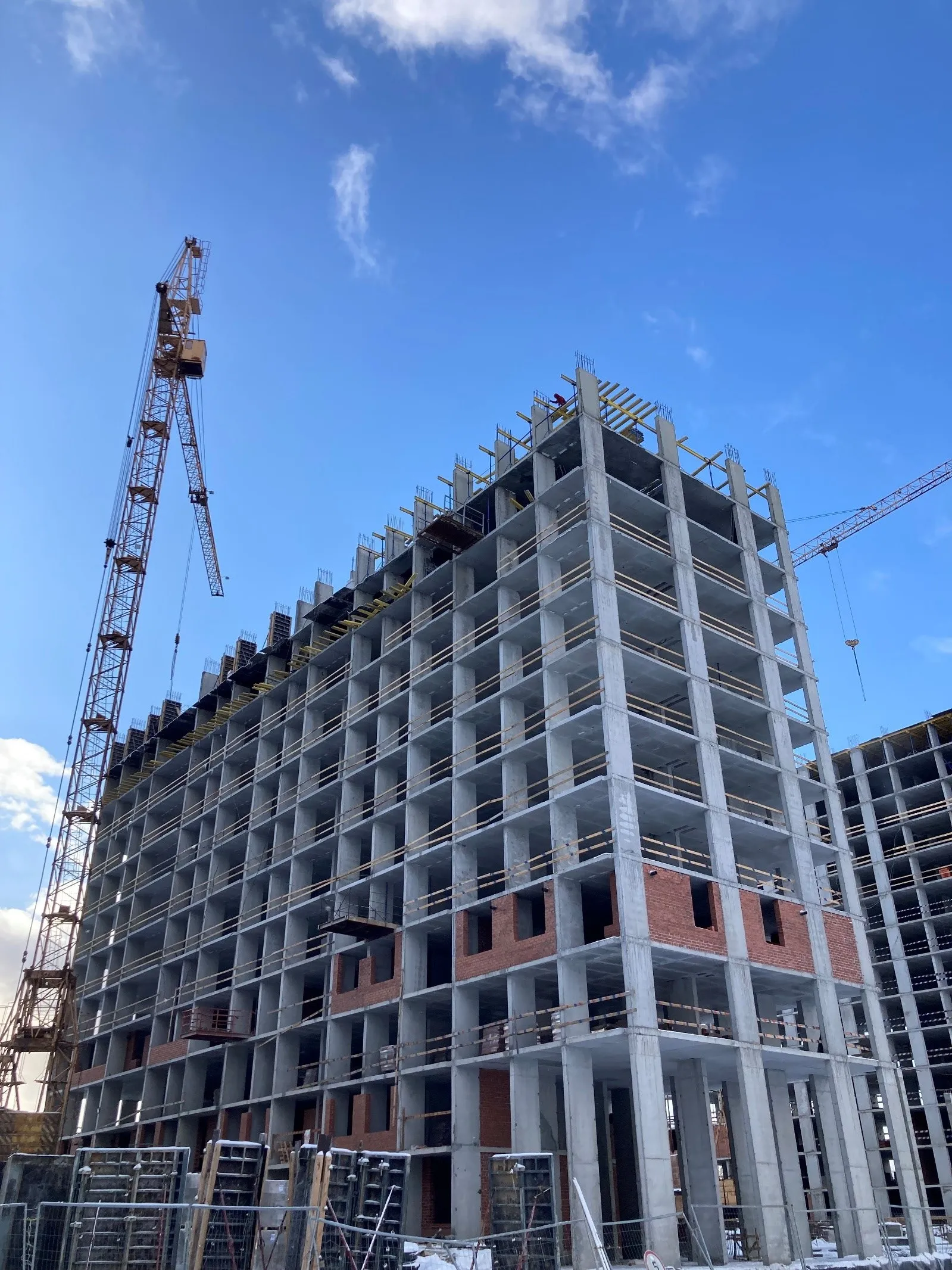 ЖК Спутник-1 ход строительства