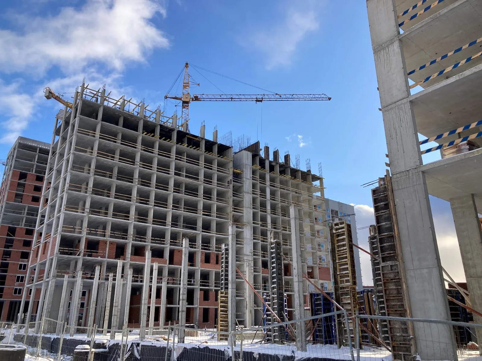 ЖК Спутник-1 ход строительства