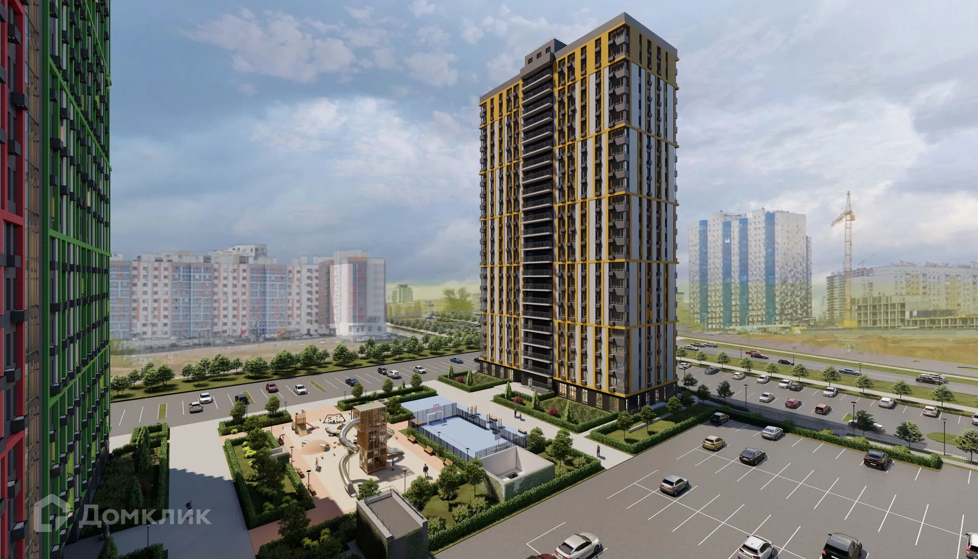 Планировка 1-комнатной квартиры 27.81 м² в ЖК ОМЕГА, г. Волгоград — фото 6