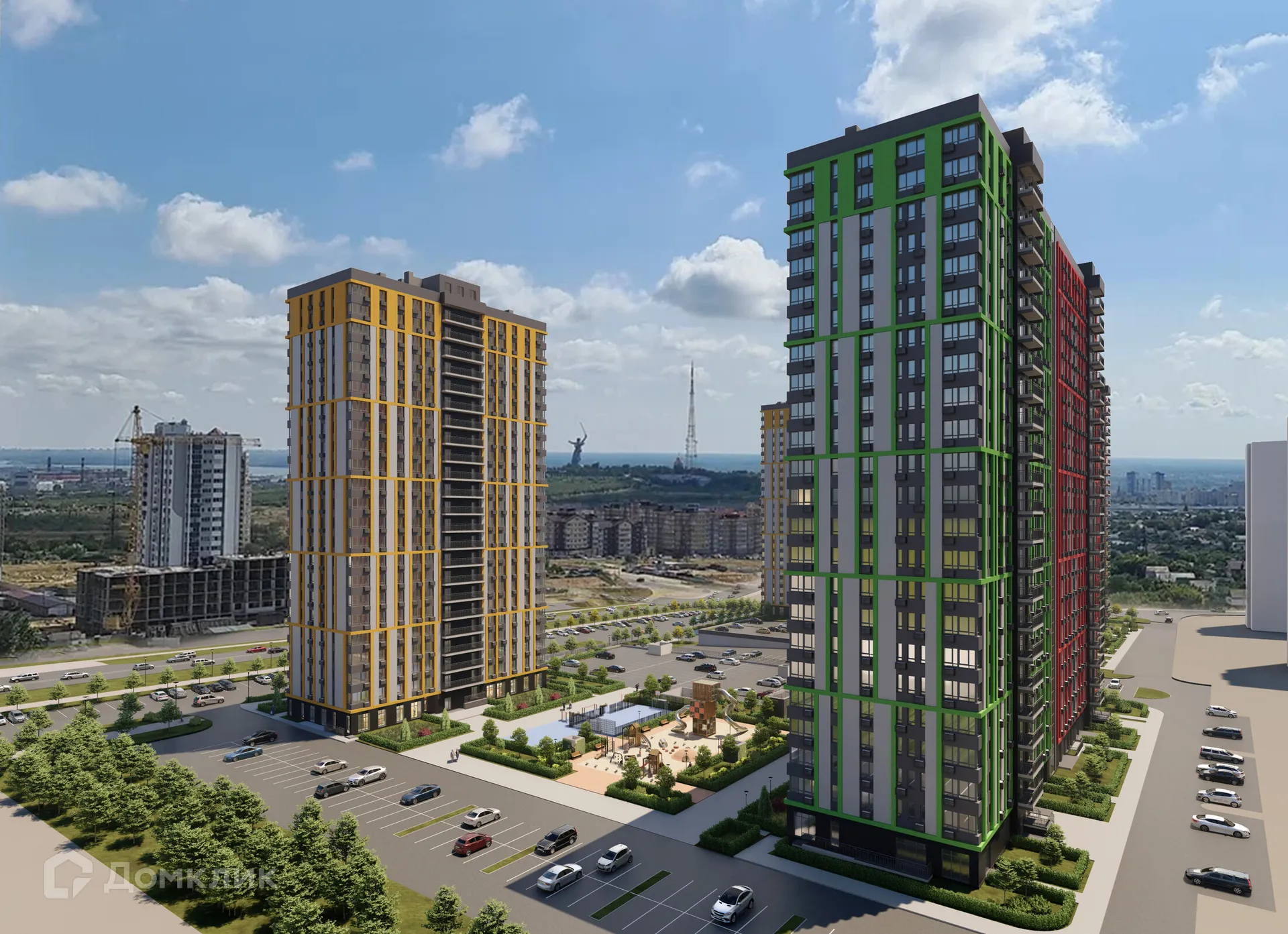 Планировка 1-комнатной квартиры 27.81 м² в ЖК ОМЕГА, г. Волгоград — фото 8