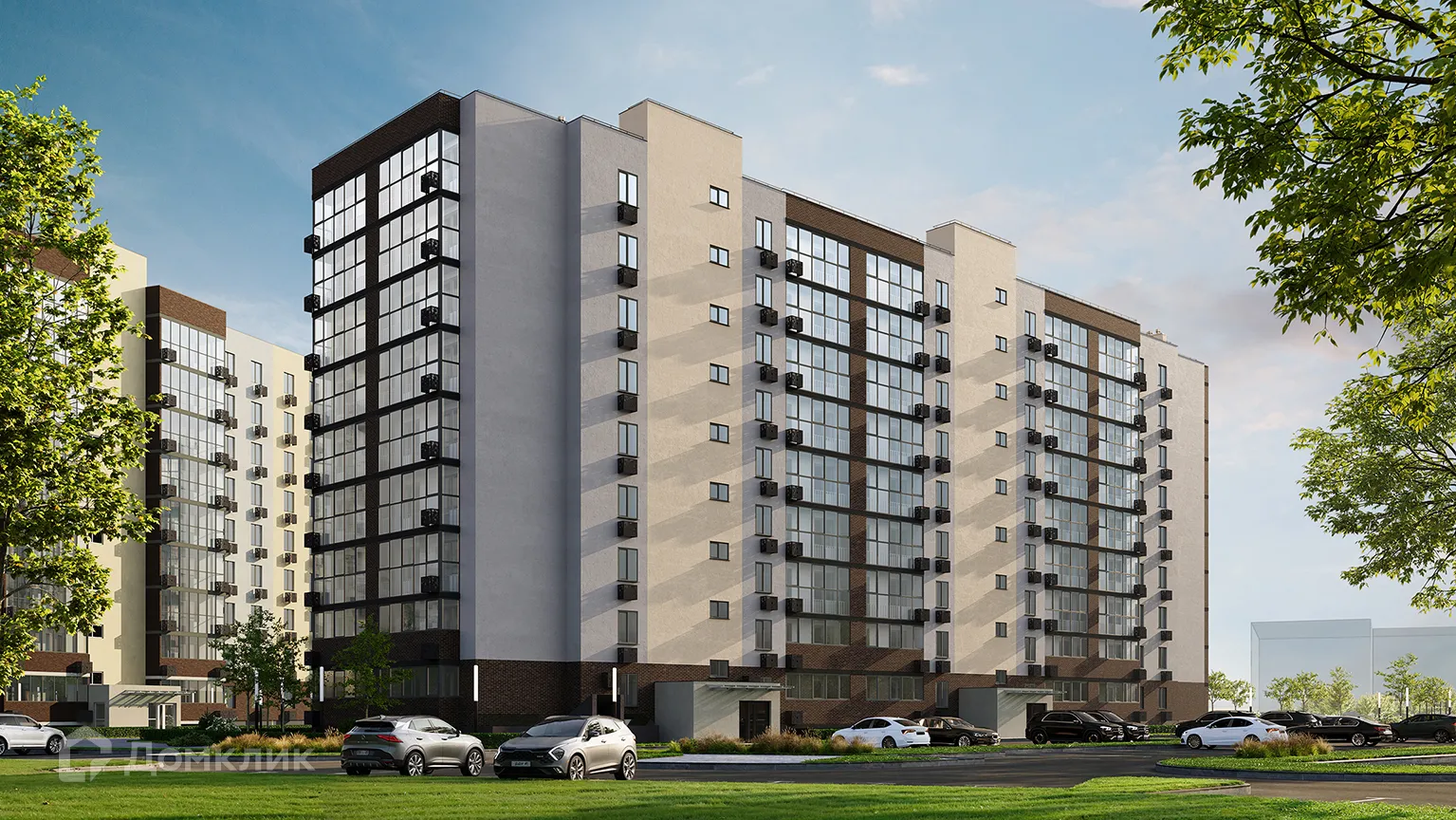 Планировка 1-комнатной квартиры 35.88 м² в ЖК Квартал, г. Волгоград — фото 4