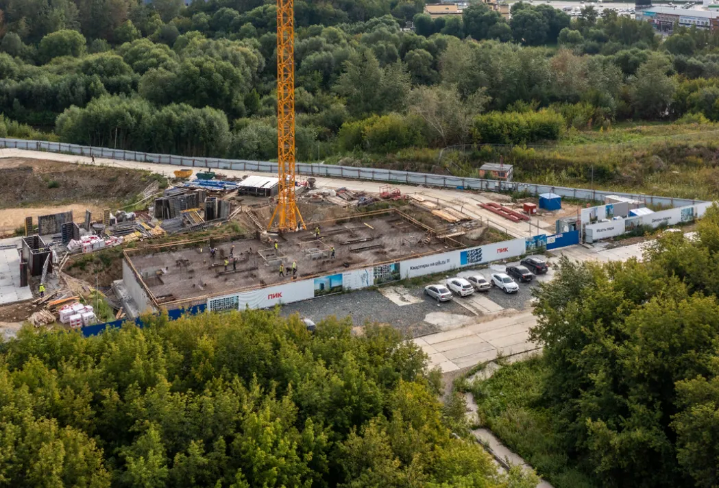 ЖК Исеть парк ход строительства