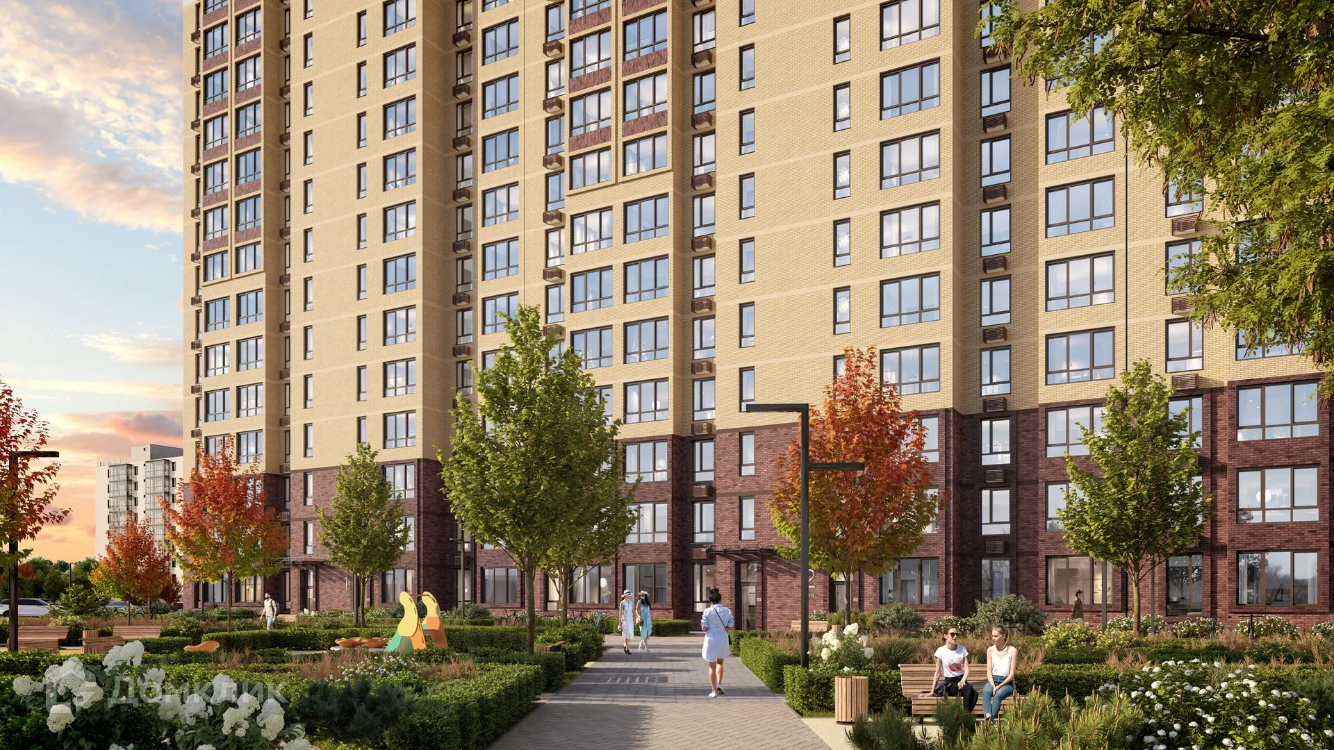 Планировка 1-комнатной квартиры 28.2 м² в ЖК Сталь, г. Волгоград — фото 15