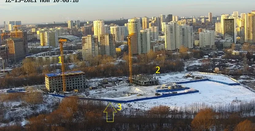 ЖК Исеть парк ход строительства