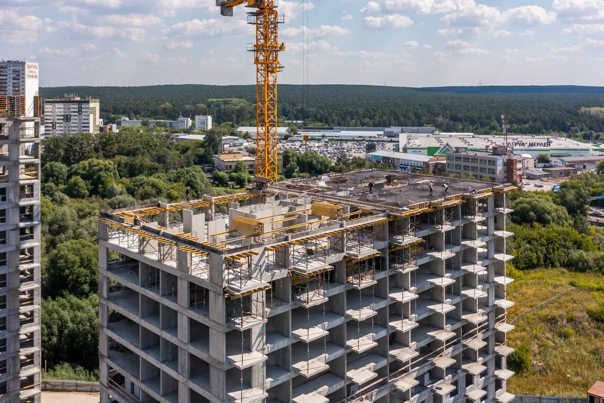 ЖК Исеть парк ход строительства