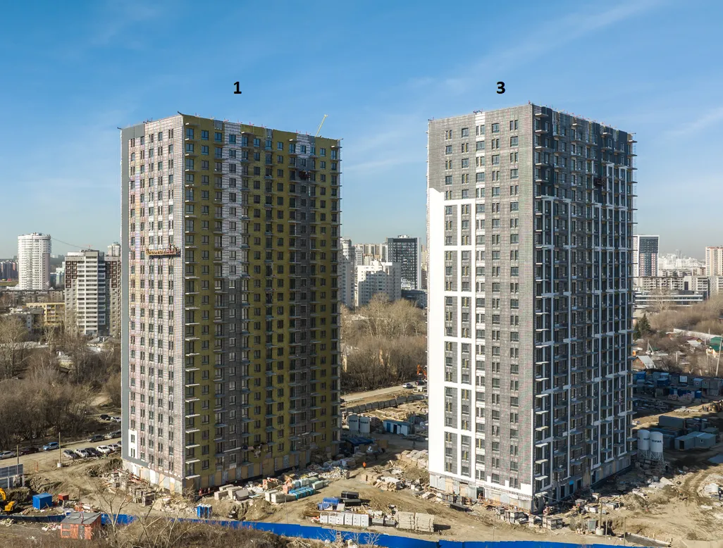 ЖК Исеть парк ход строительства