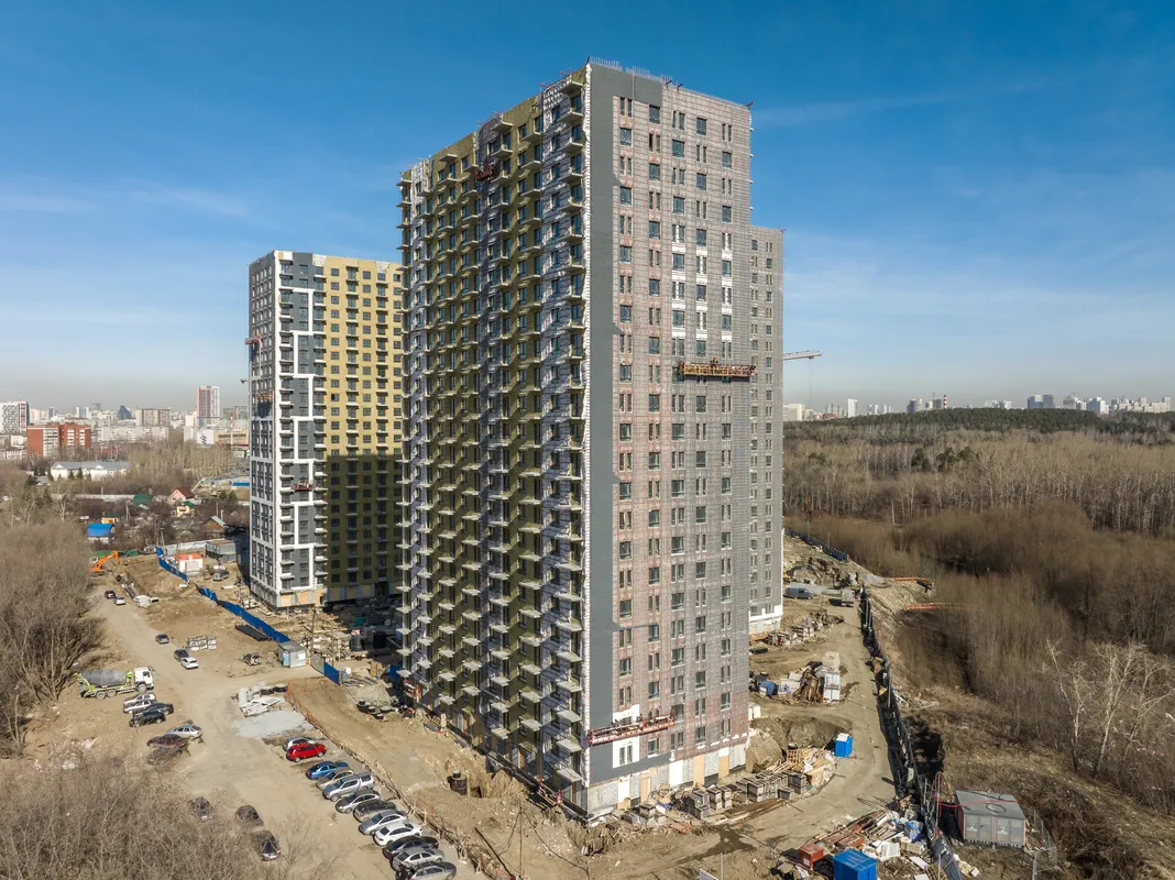 ЖК Исеть парк ход строительства