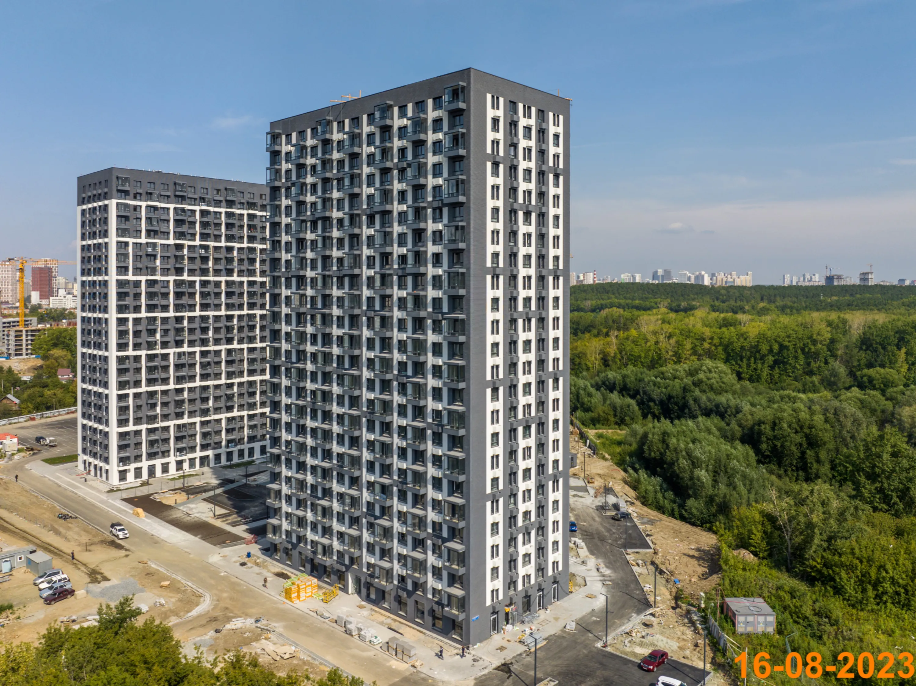 ЖК Исеть парк ход строительства