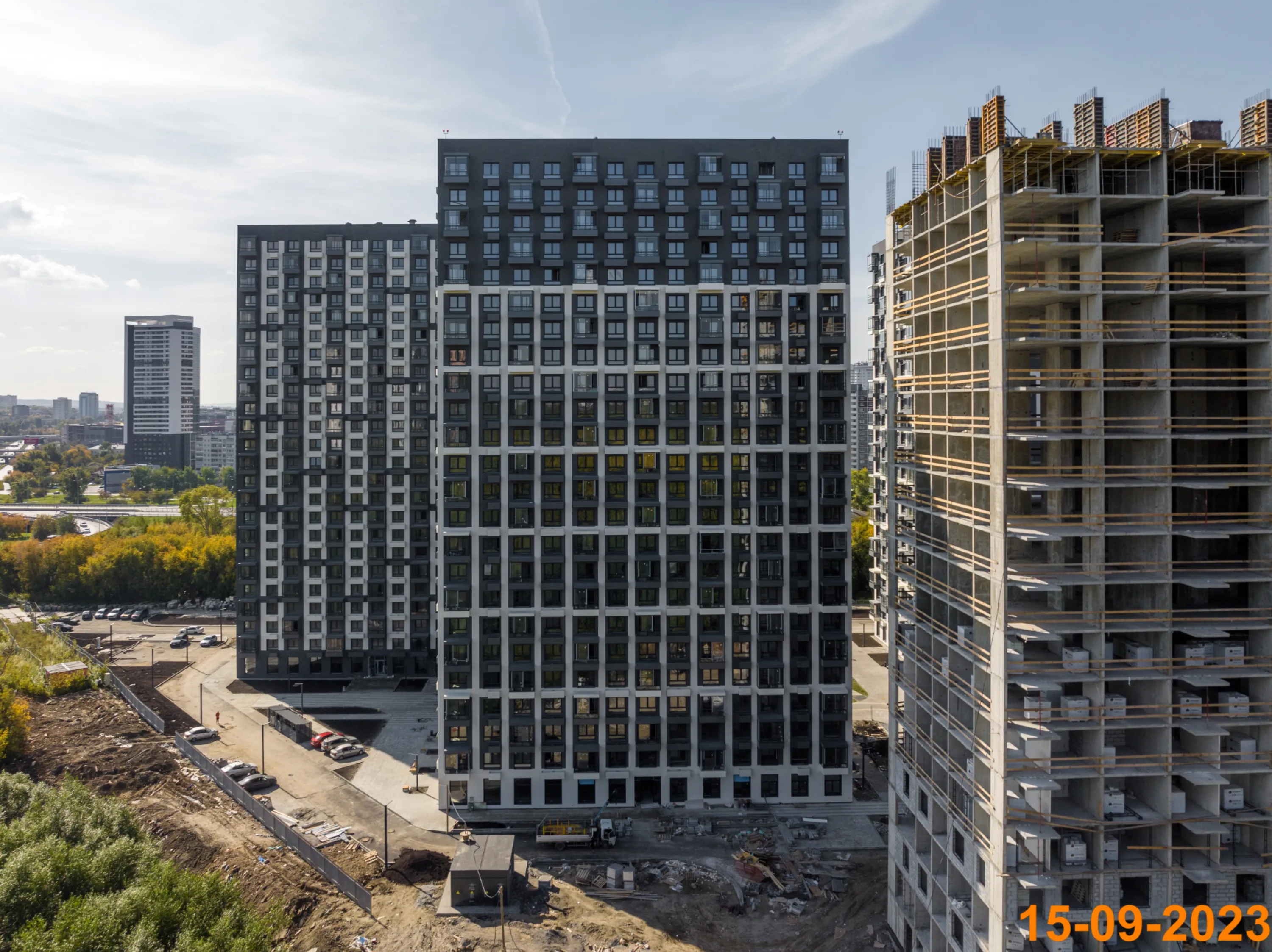 ЖК Исеть парк ход строительства