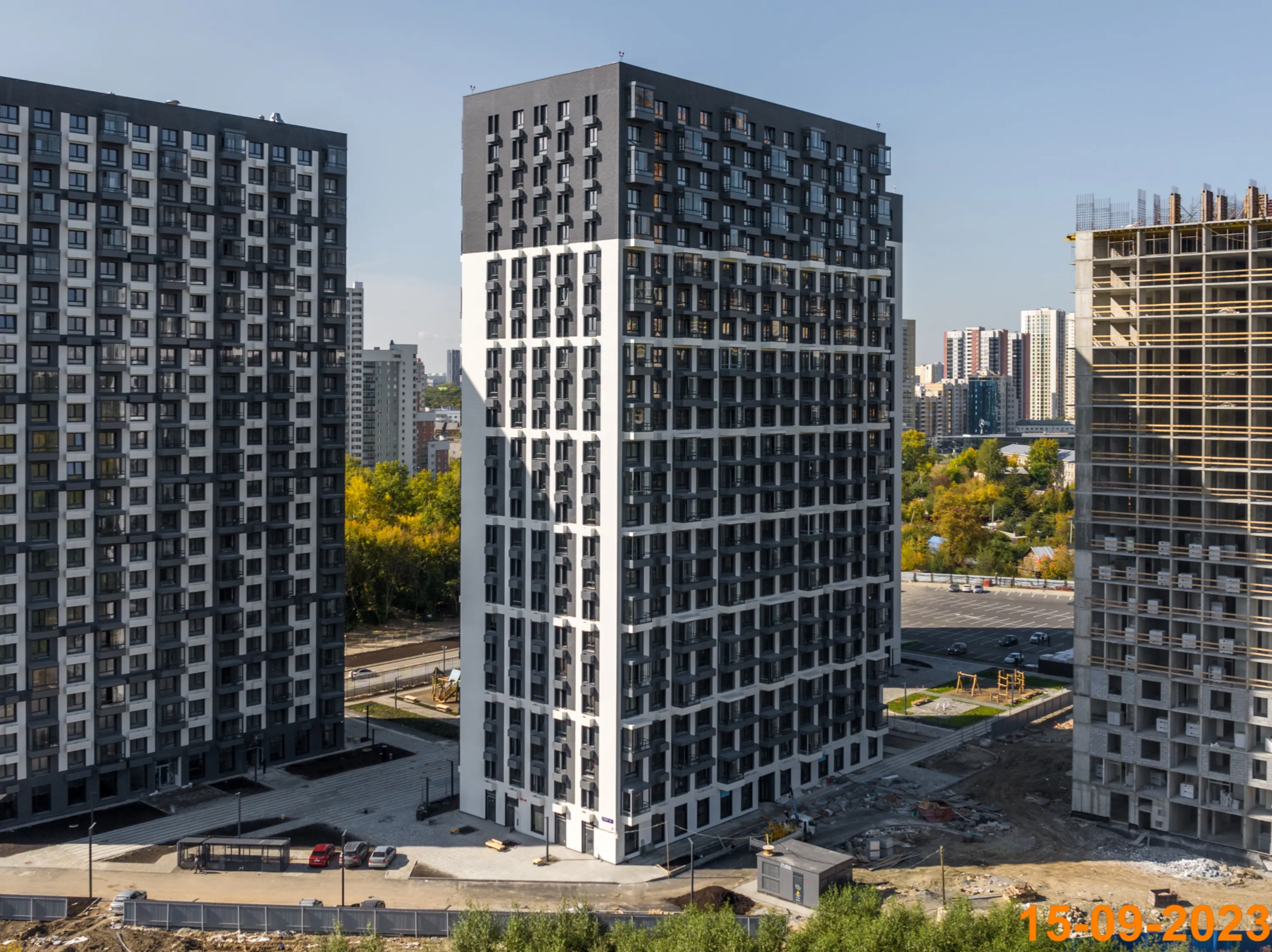 ЖК Исеть парк ход строительства