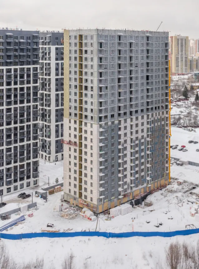 ЖК Исеть парк ход строительства