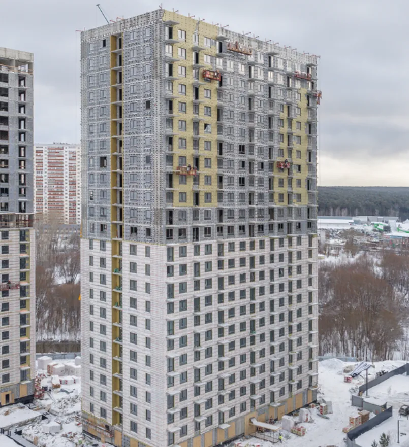 ЖК Исеть парк ход строительства