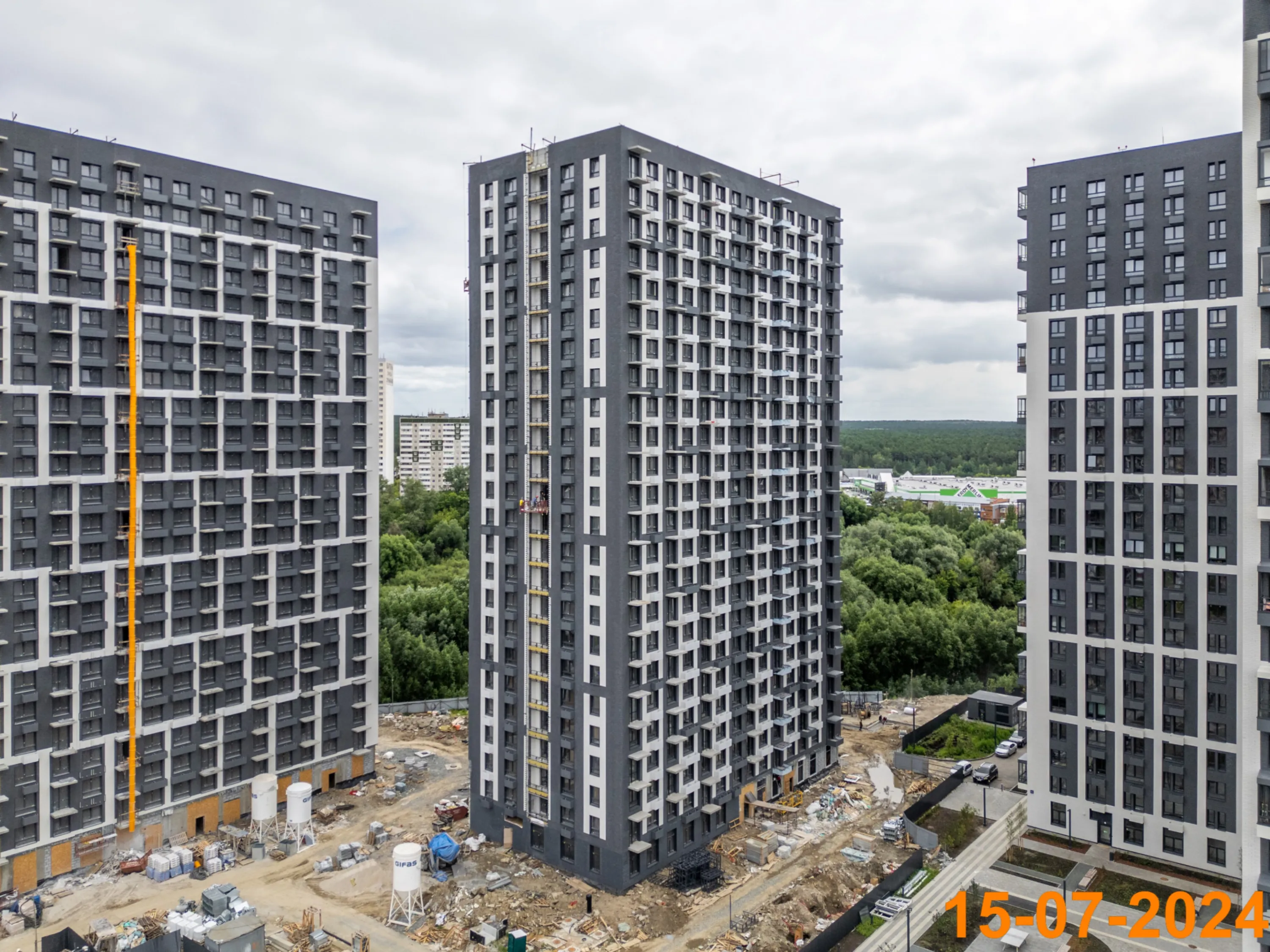 ЖК Исеть парк ход строительства