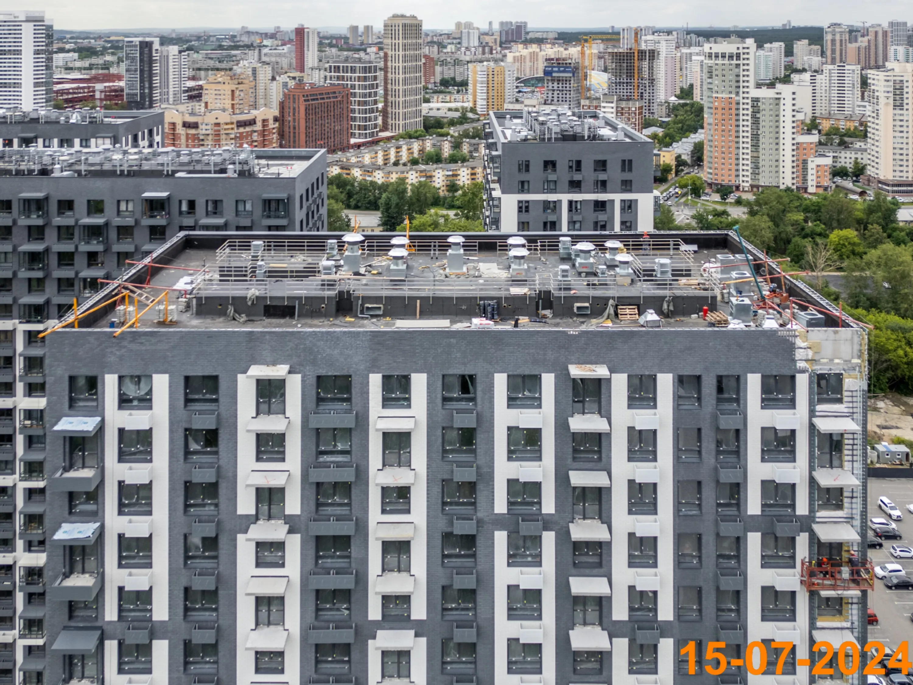 ЖК Исеть парк ход строительства