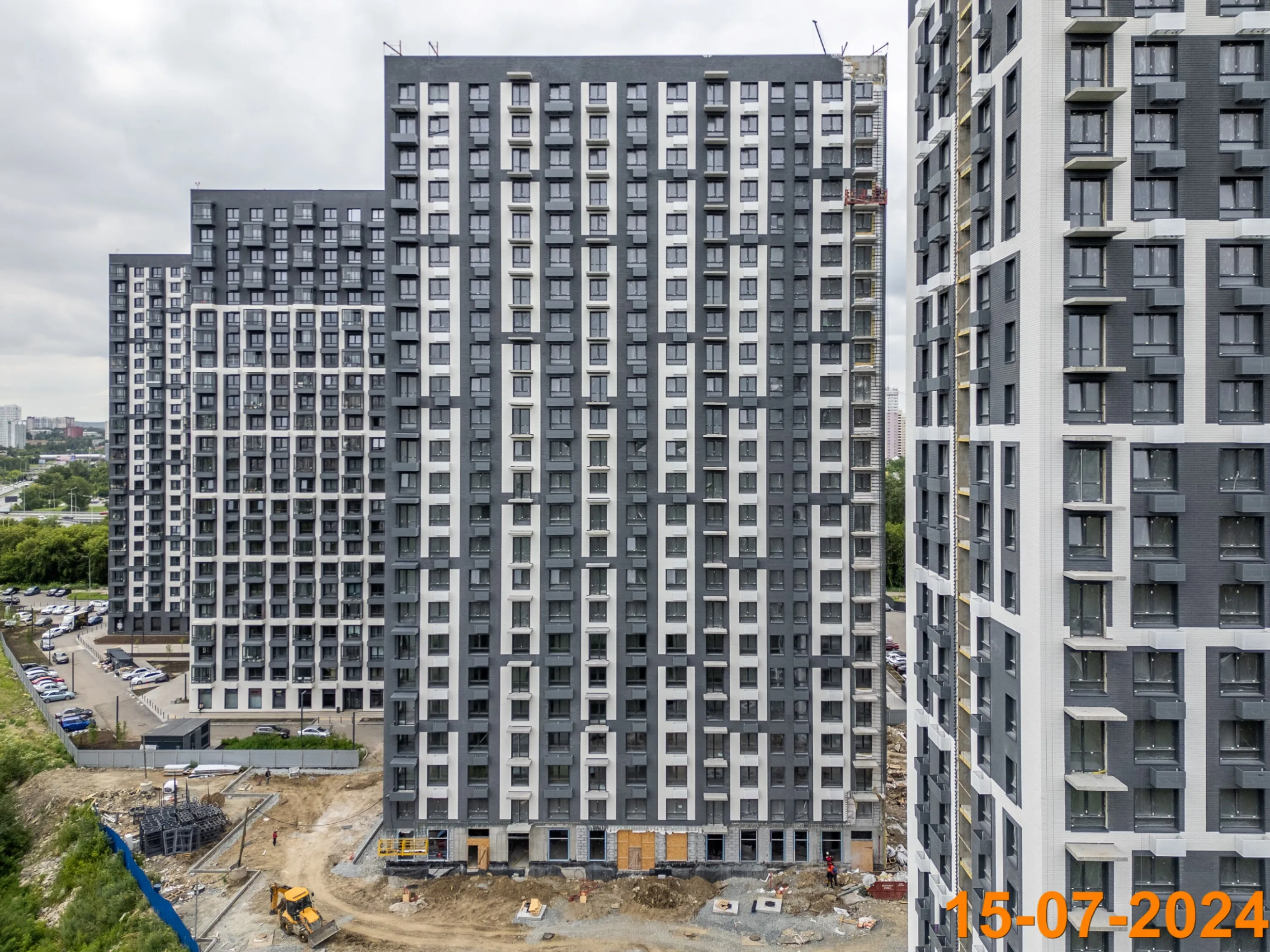 ЖК Исеть парк ход строительства