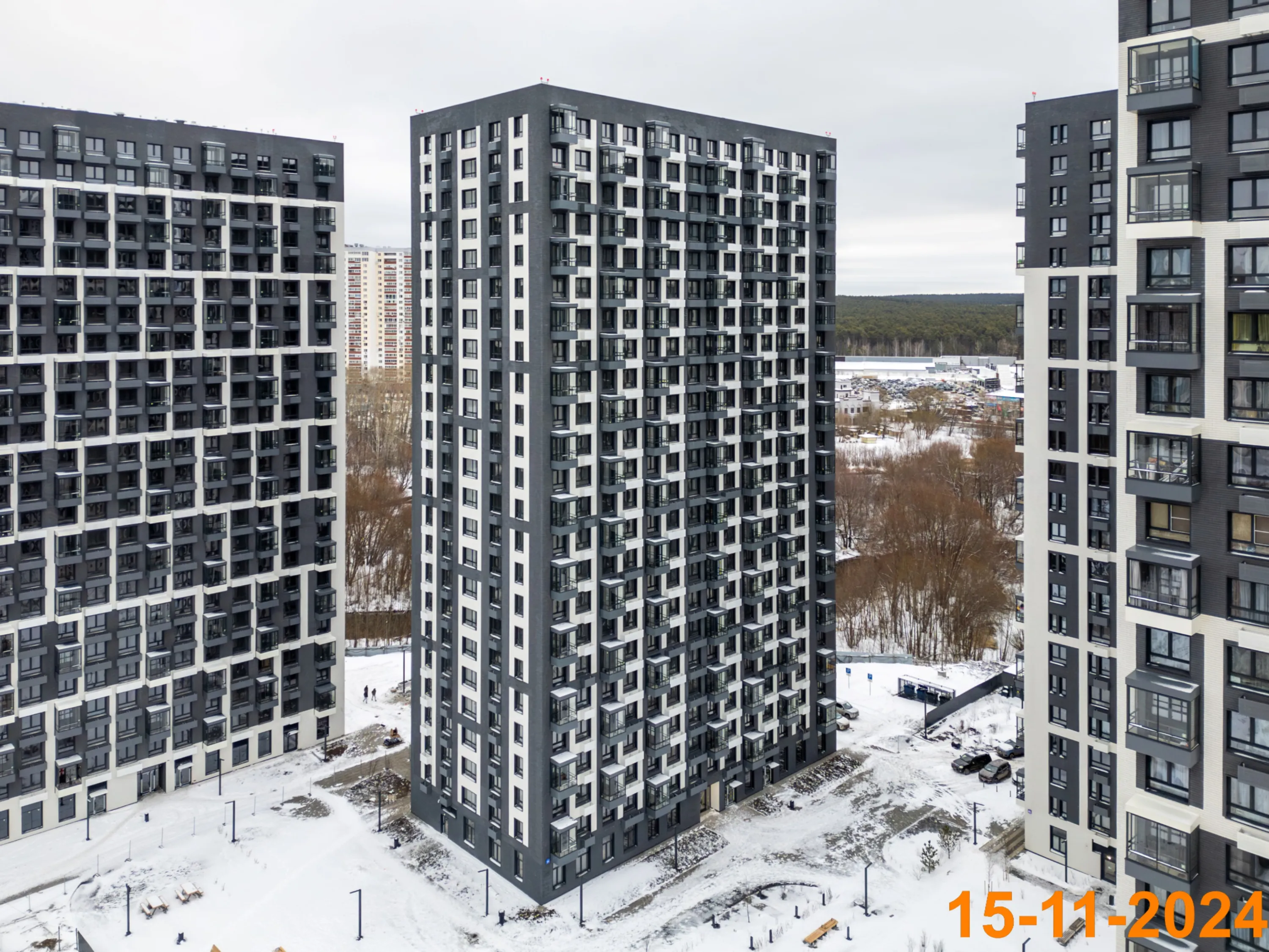 ЖК Исеть парк ход строительства