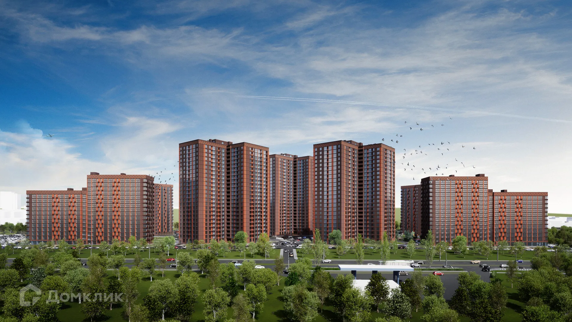 Планировка 1-комнатной квартиры 33.5 м² в ЖК Засекин, г. Волгоград — фото 3