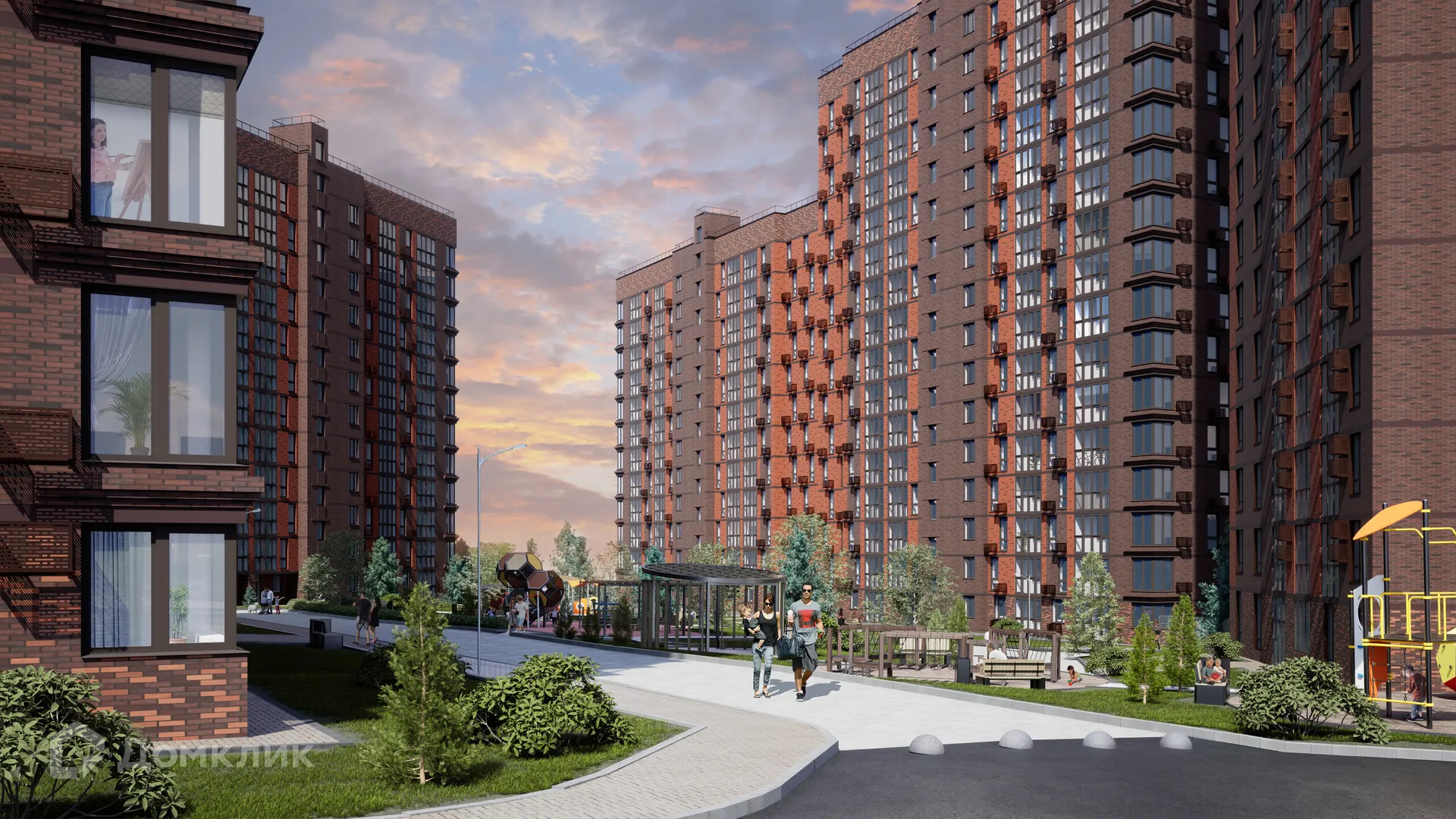 Планировка 1-комнатной квартиры 33.5 м² в ЖК Засекин, г. Волгоград — фото 12