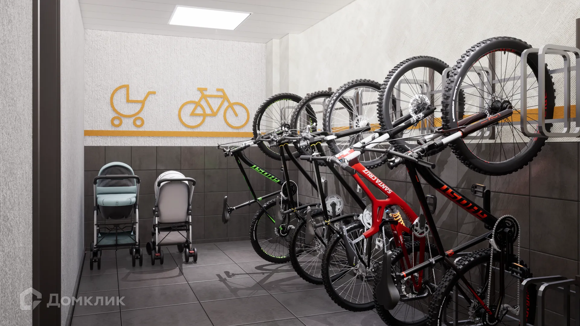 Планировка 1-комнатной квартиры 33.5 м² в ЖК Засекин, г. Волгоград — фото 15