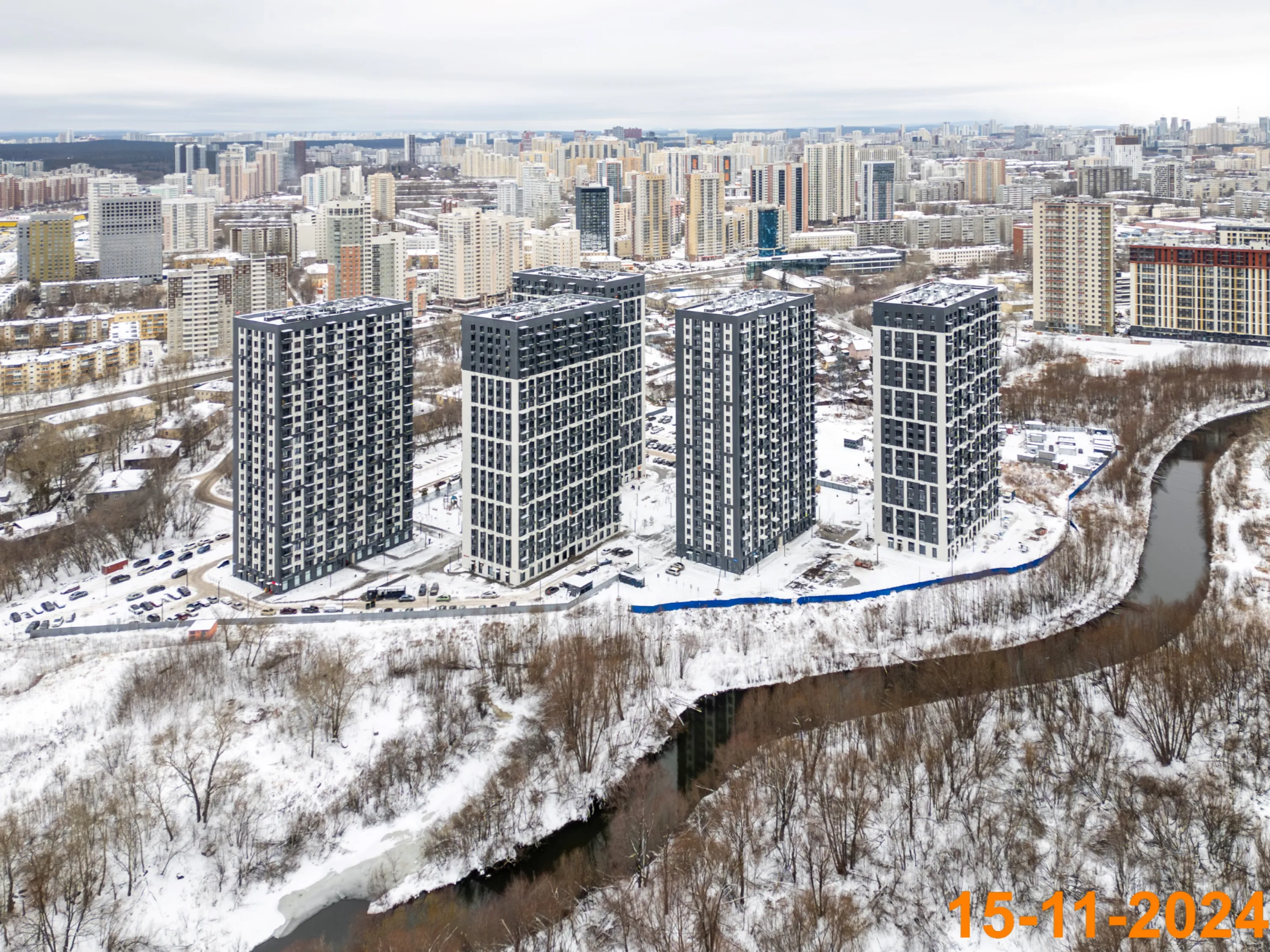 ЖК Исеть парк ход строительства