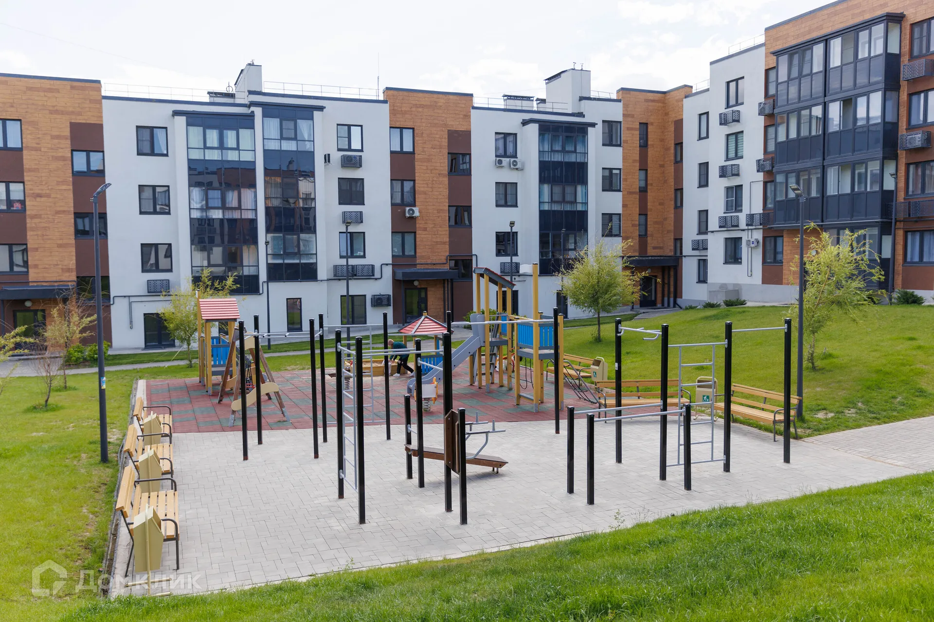 Планировка 3-комнатной квартиры 74.02 м² в ЖК Долина, г. Волгоград — фото 4