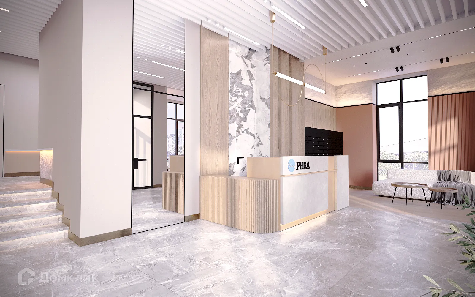 Планировка 2-комнатной квартиры 62.5 м² в ЖК Маяк на Двинской, г. Волгоград — фото 16