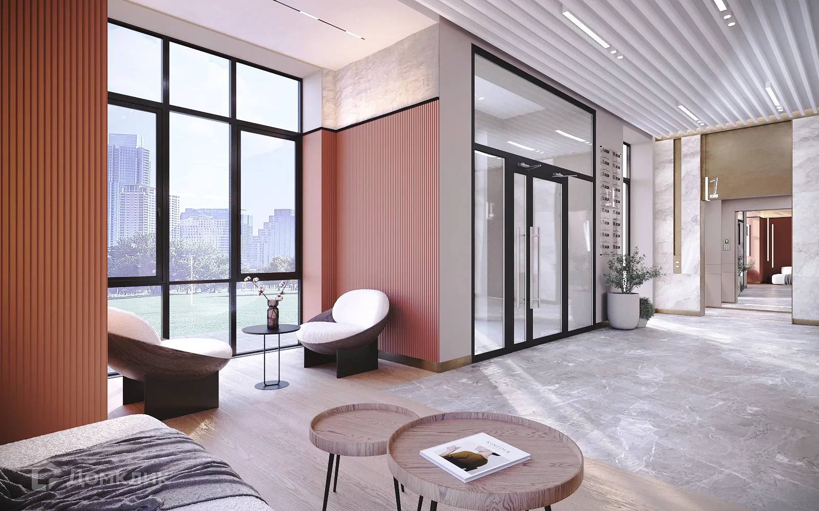 Планировка 1-комнатной квартиры 45.2 м² в ЖК Маяк на Двинской, г. Волгоград — фото 21