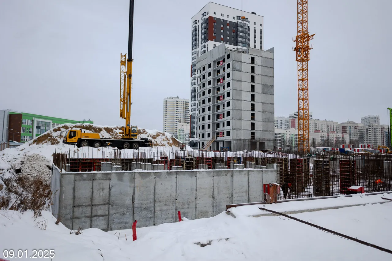 ЖК Меридиан ход строительства