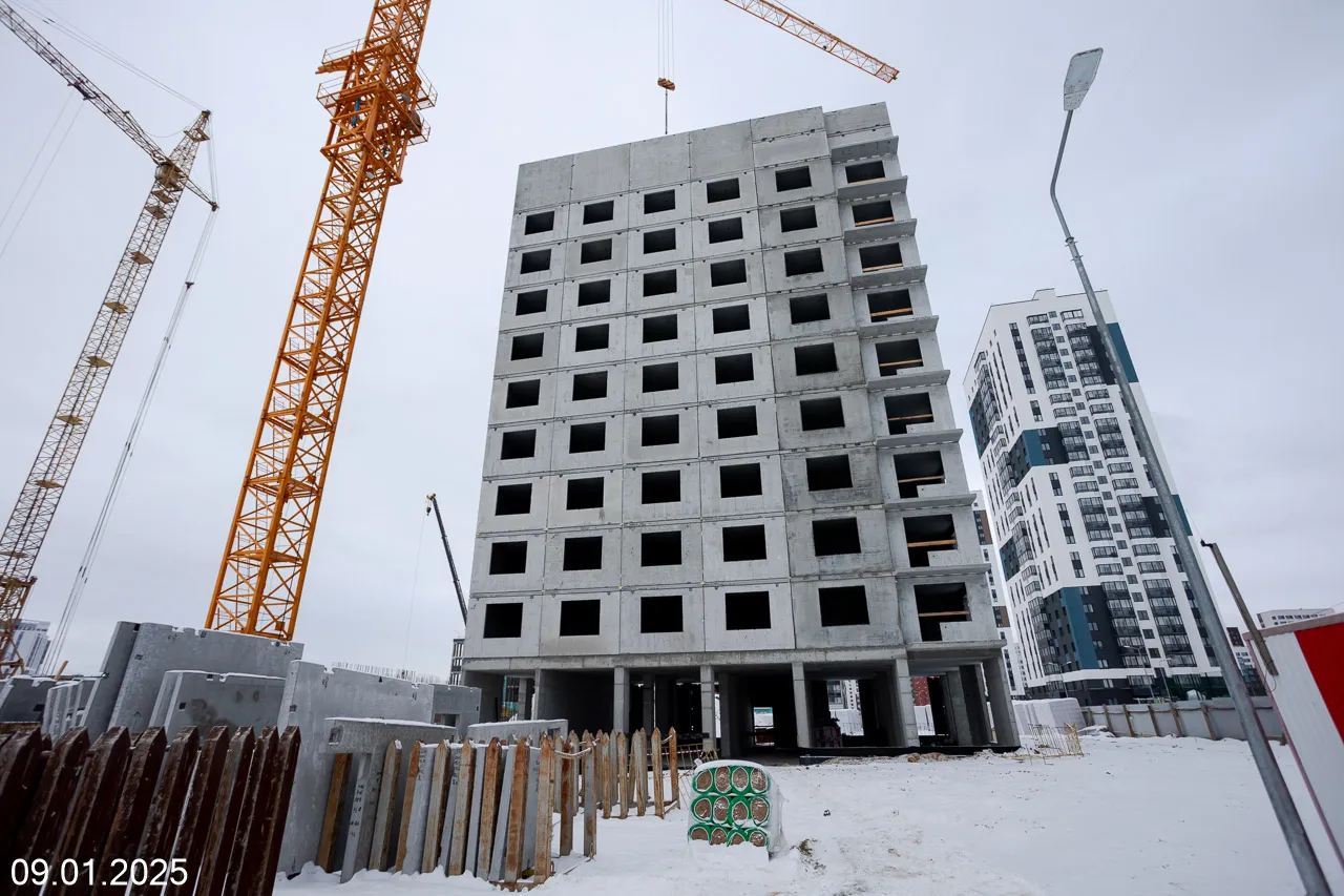 ЖК Меридиан ход строительства