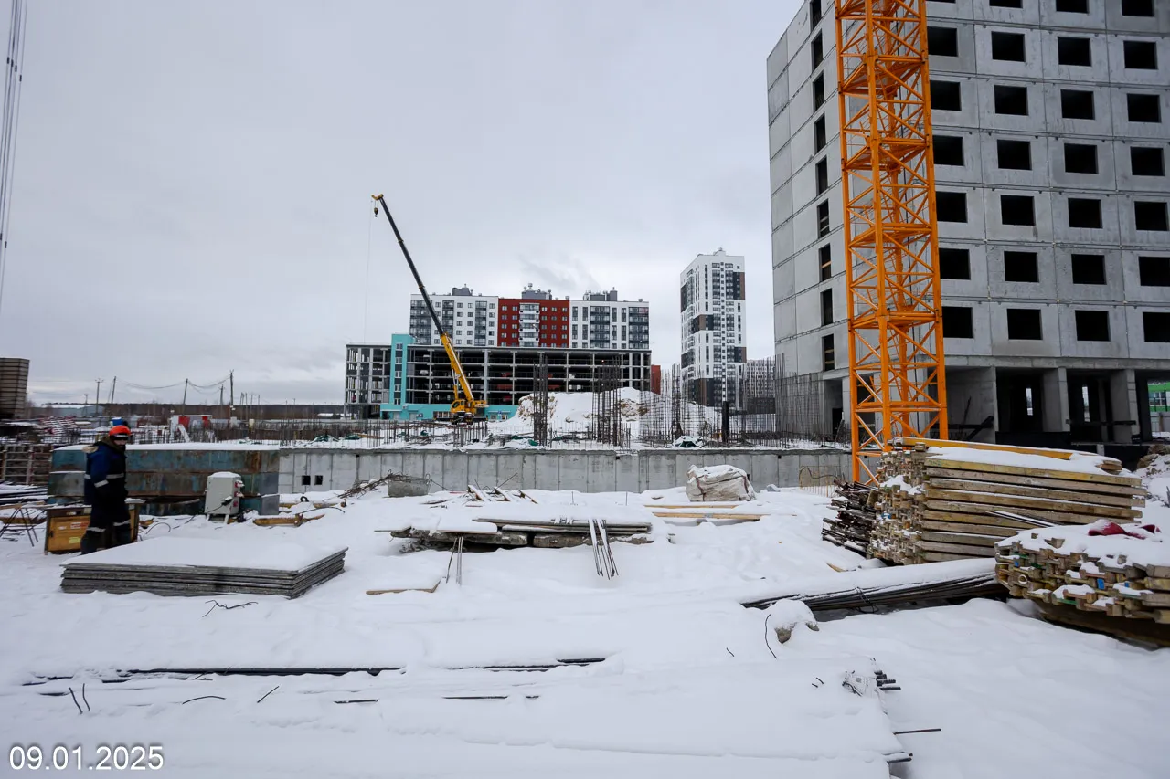 ЖК Меридиан ход строительства