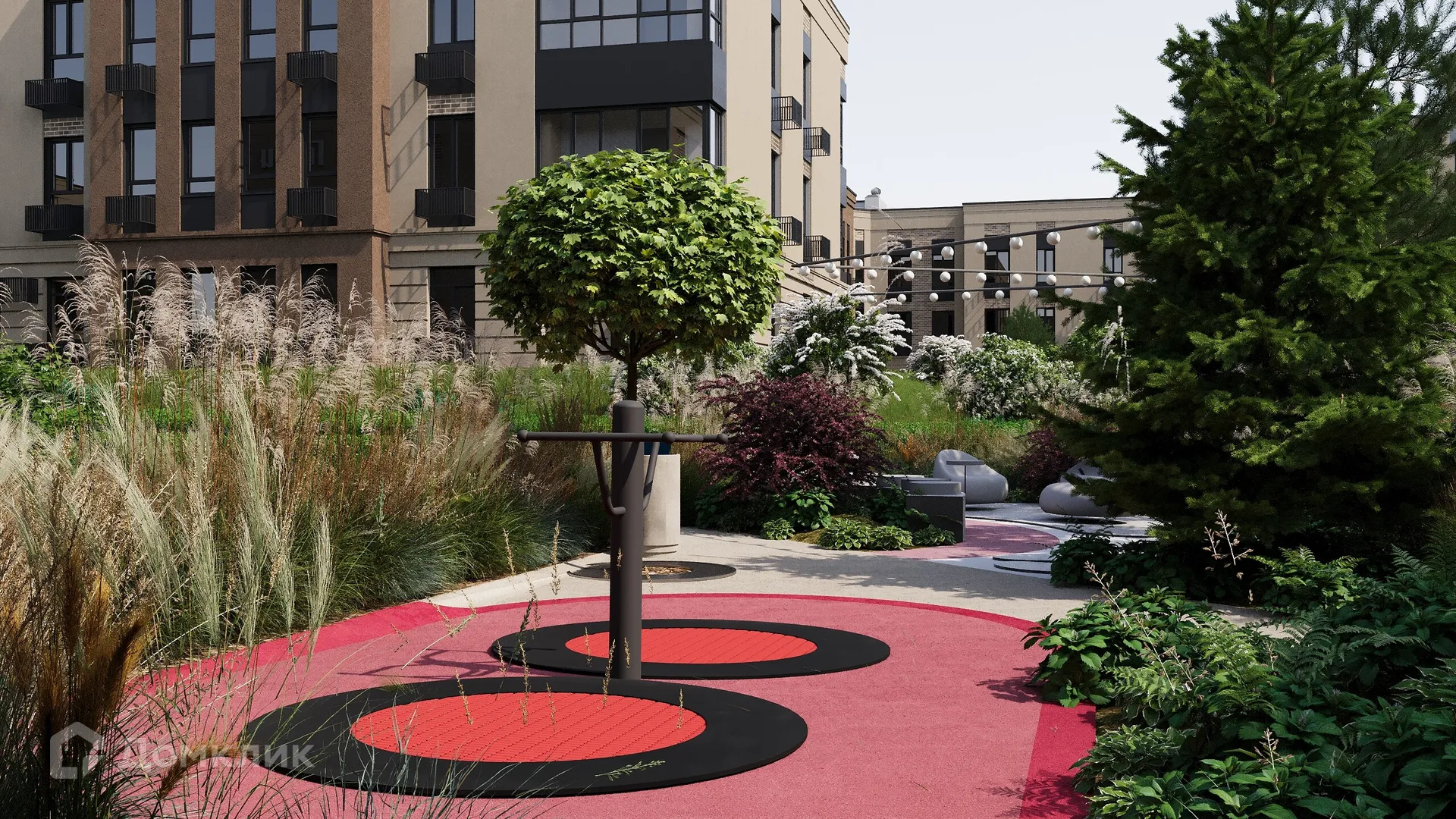 Планировка 1-комнатной квартиры 37.72 м² в ЖК Герои, г. Волгоград — фото 4