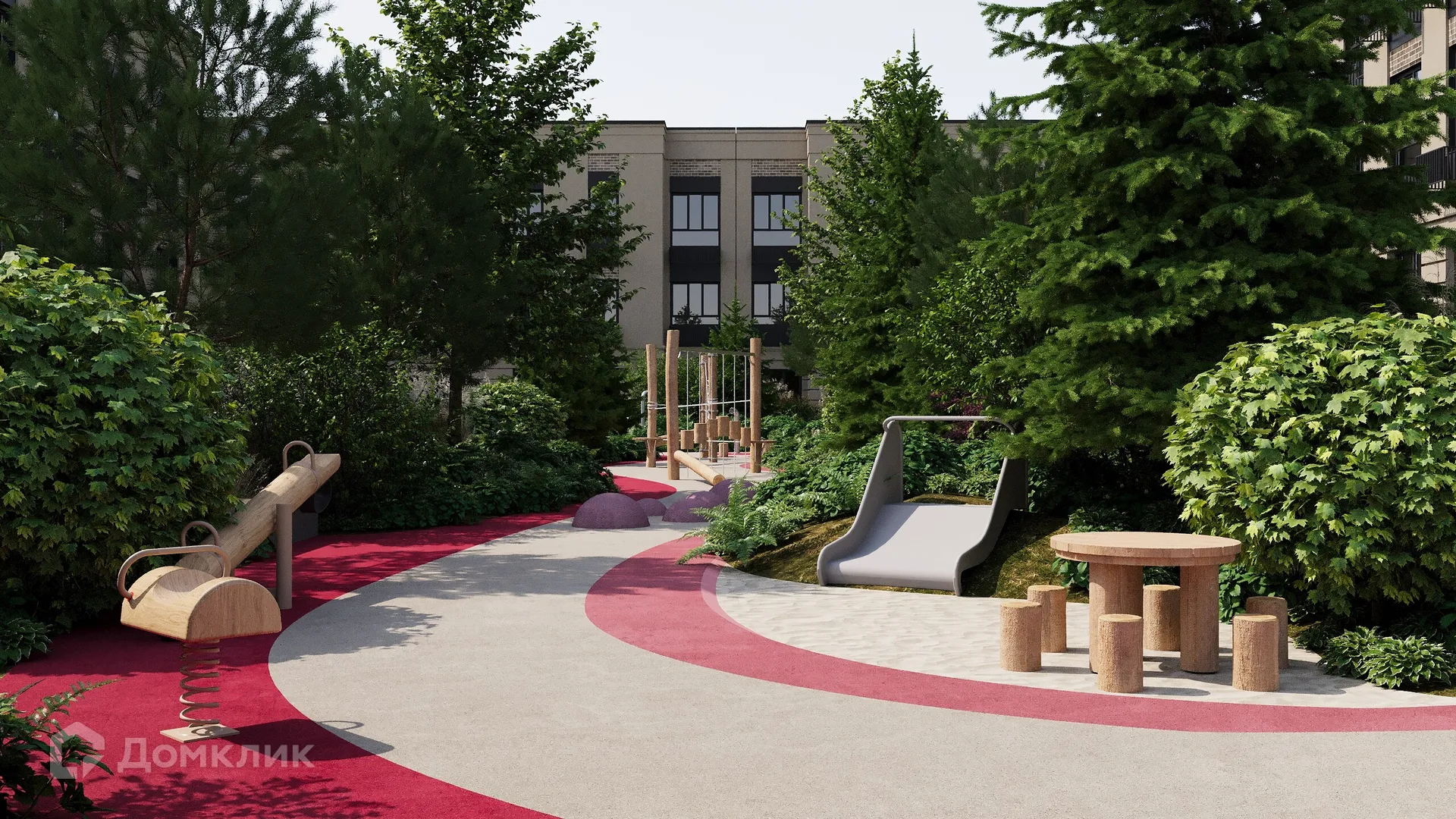 Планировка 1-комнатной квартиры 37.72 м² в ЖК Герои, г. Волгоград — фото 6