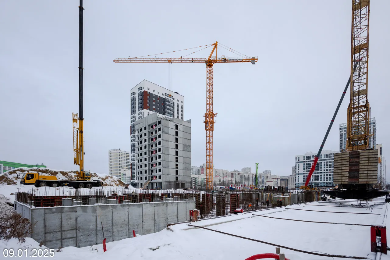 ЖК Меридиан ход строительства