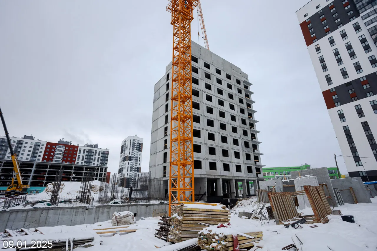 ЖК Меридиан ход строительства