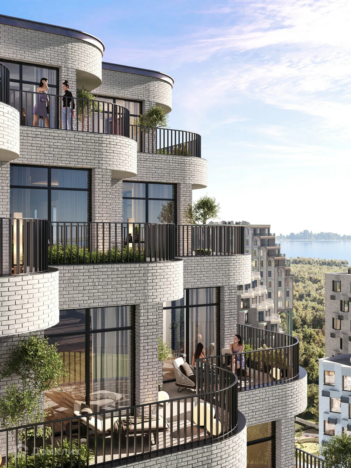 Планировка 2-комнатной квартиры 57.79 м² в ЖК DOLCE VITA, г. Волгоград — фото 6