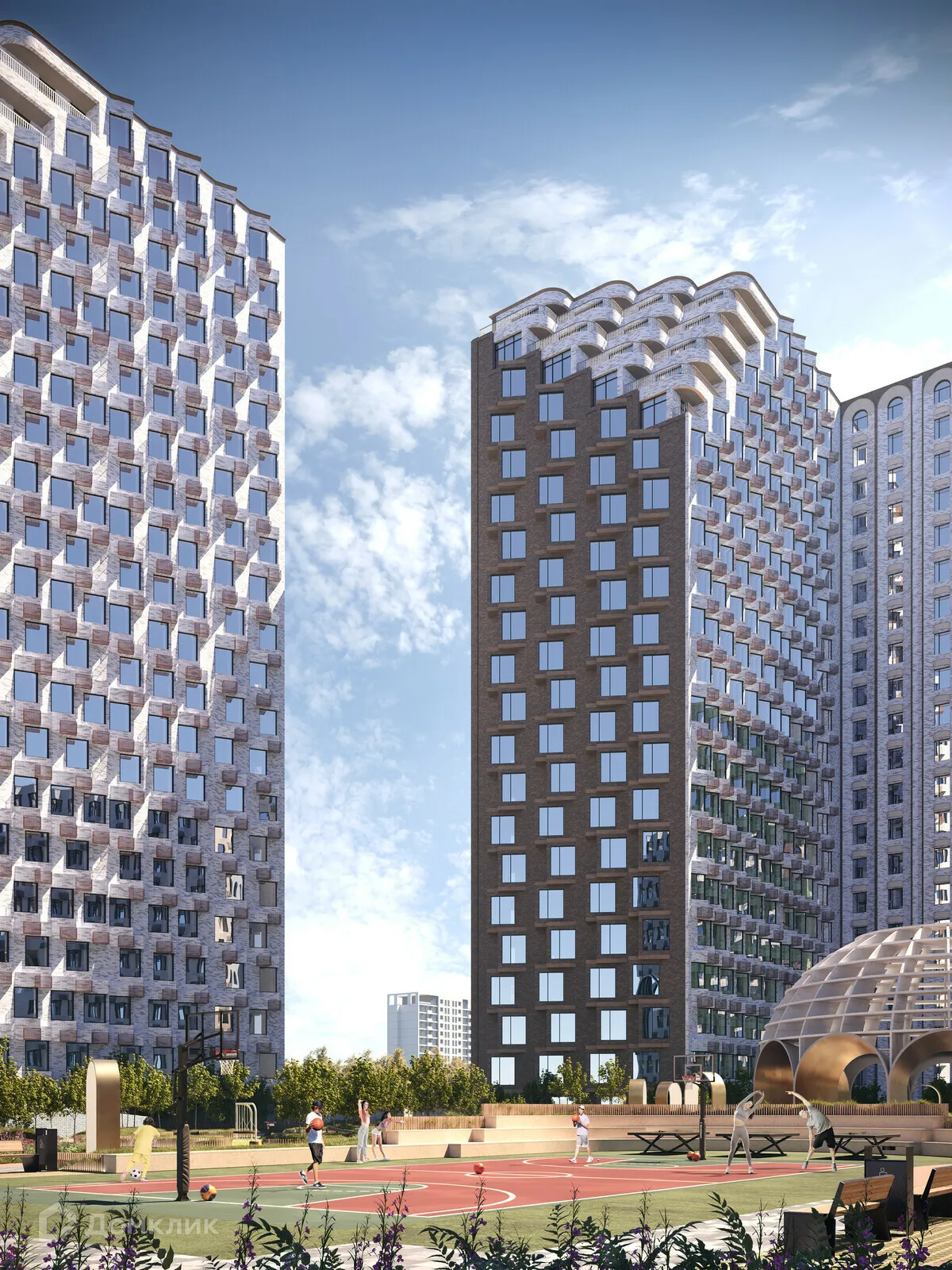 Планировка 1-комнатной квартиры 40.1 м² в ЖК DOLCE VITA, г. Волгоград — фото 7