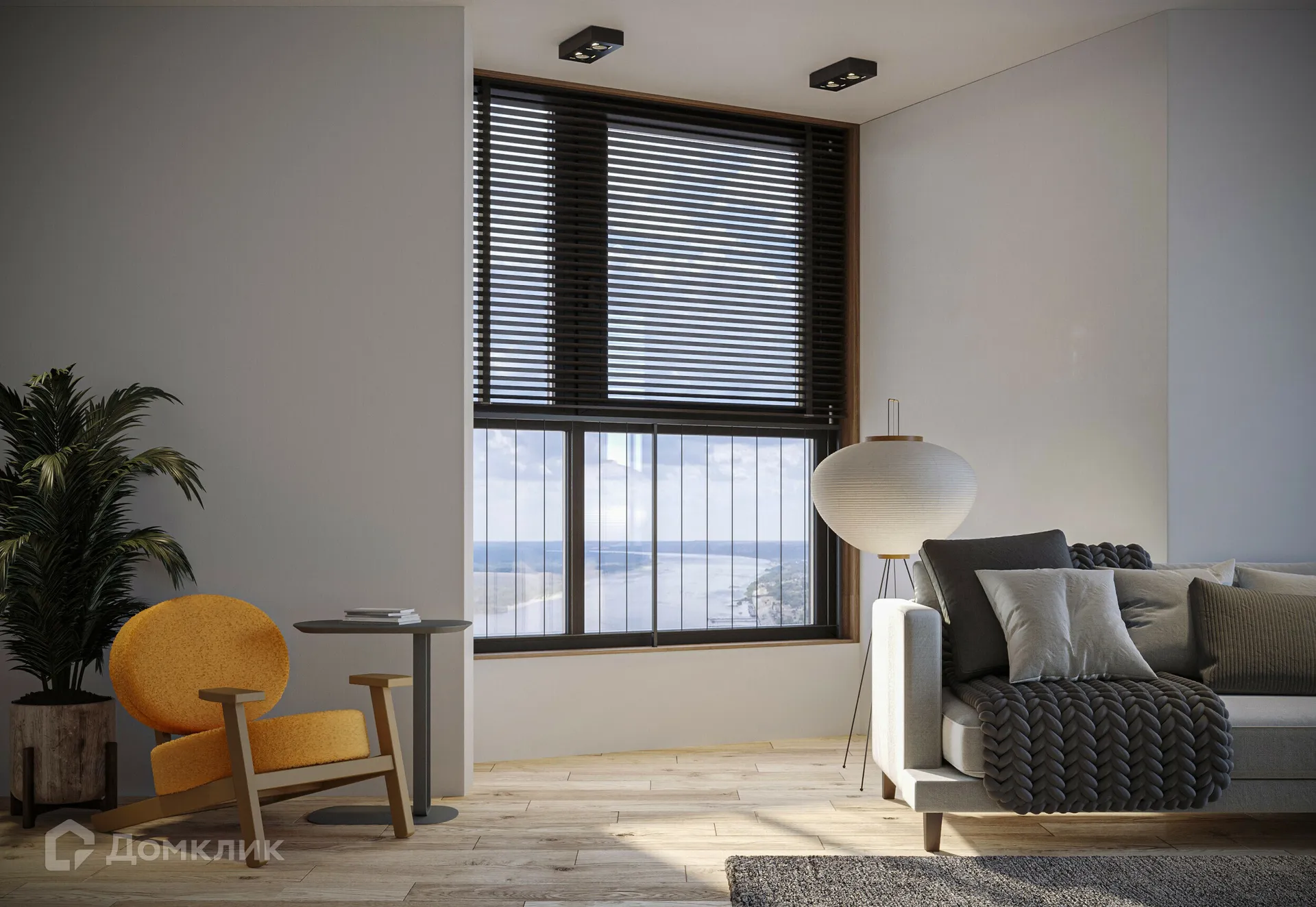 Планировка 3-комнатной квартиры 101.11 м² в ЖК DOLCE VITA, г. Волгоград — фото 15