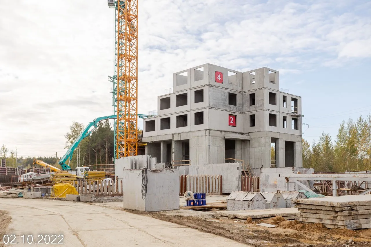 ЖК Зеленый остров ход строительства