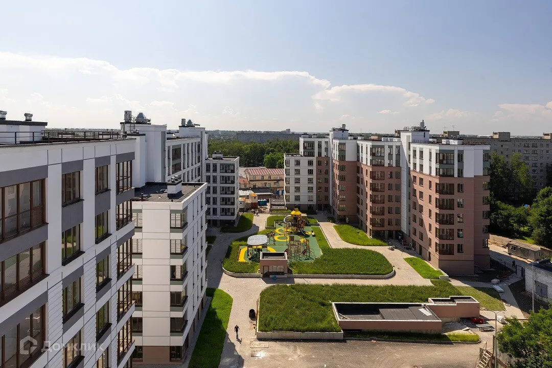 Планировка 2-комнатной квартиры 57.31 м² в ЖК Новикола, г. Санкт-Петербург — фото 3