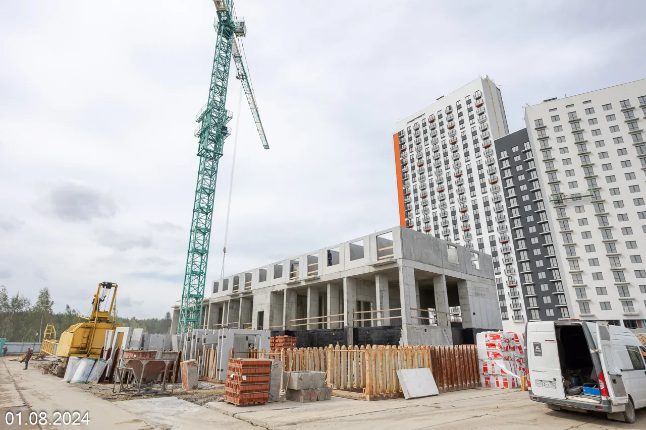 ЖК Зеленый остров ход строительства