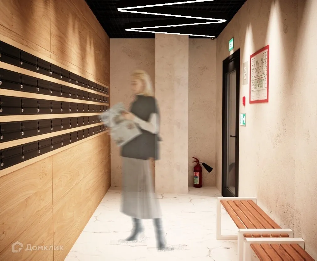 Планировка 2-комнатной квартиры 57.31 м² в ЖК Новикола, г. Санкт-Петербург — фото 25