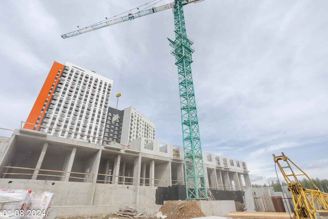 ЖК Зеленый остров ход строительства