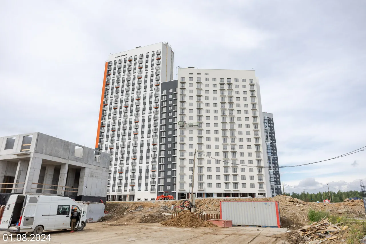 ЖК Зеленый остров ход строительства